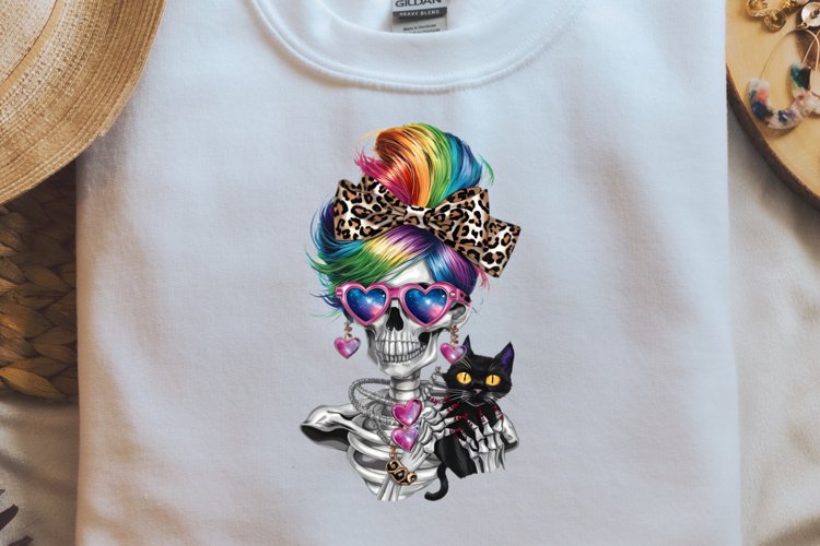 Funny Skeleton Messy CLIPART PNG