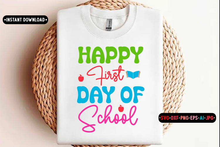 First Day Of School Svg Image 6