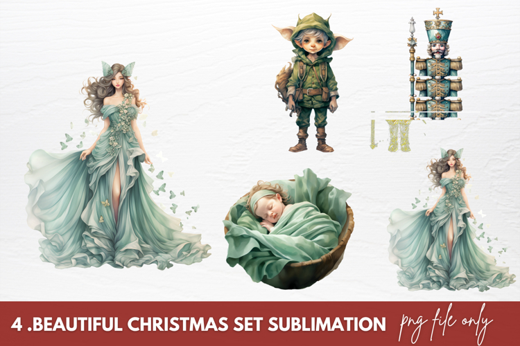 Christmas Watercolor Clipart Image 23