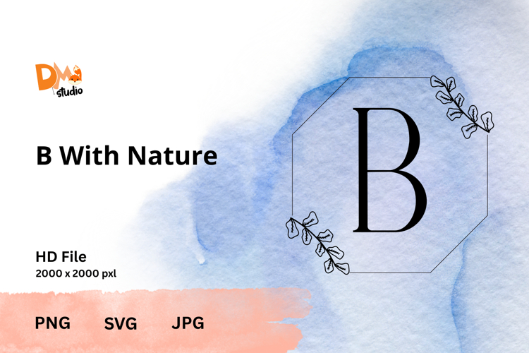 With Nature Monogram