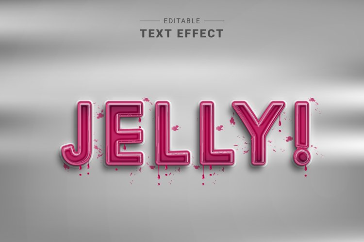 Editable Text Effect for Illustrator. Vector Graphic styles example image 1
