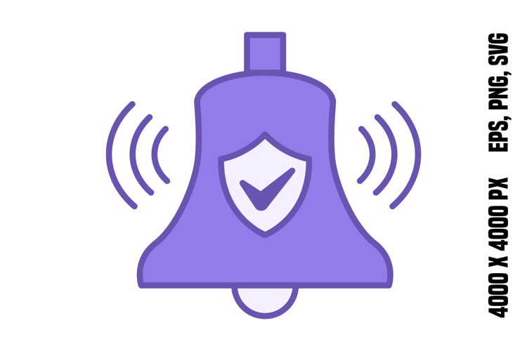 Colored Alarm Icon