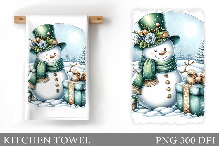 Cute Snowman Clipart Image 22