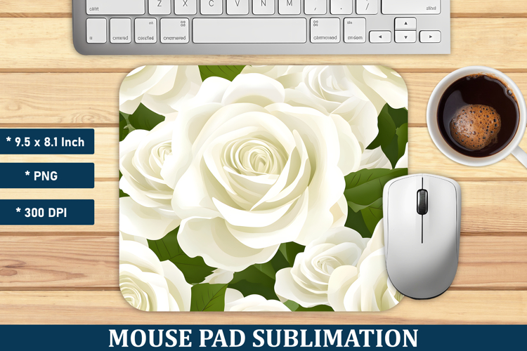 White Rose Clipart Image 18