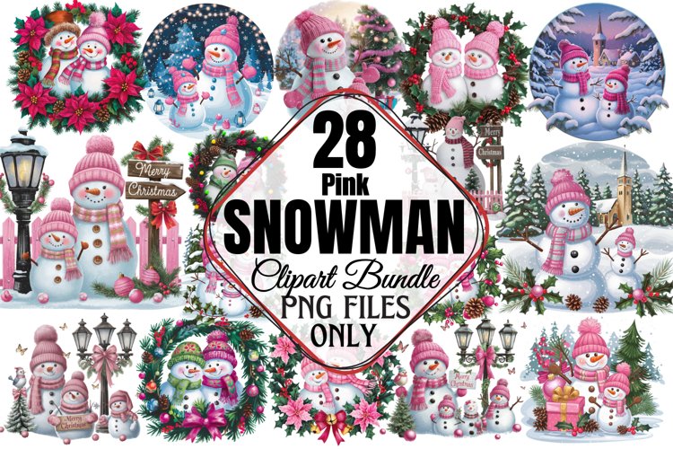 Snowman PNG Image 24