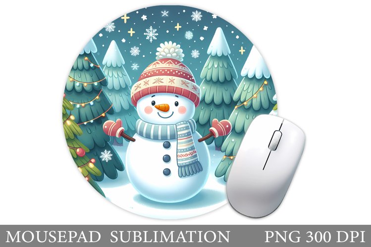 Cute Snowman Clipart Image 2