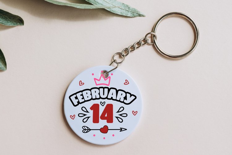 Round Keychain Svg Image 6