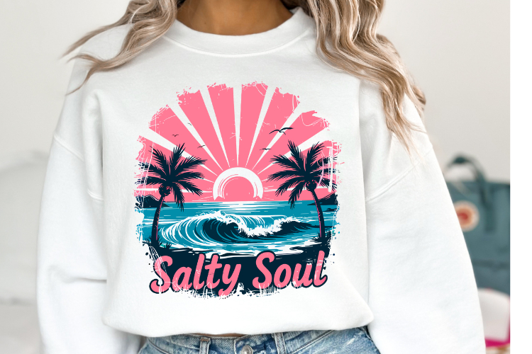 Salty Soul Svg | Svg Files for Cricut | Shirt Svg