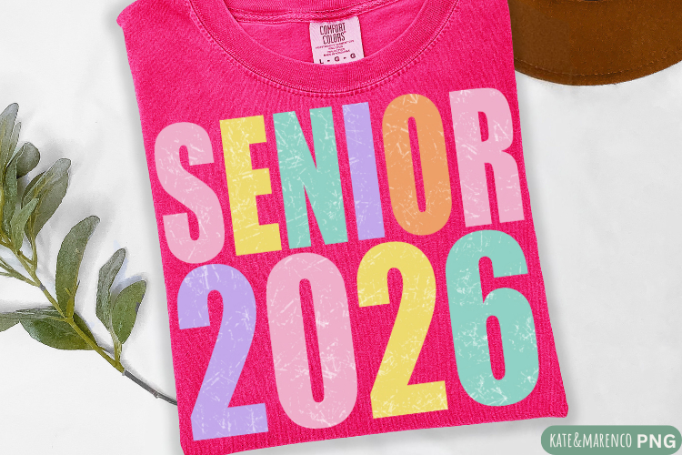 Senior 2026 PNG | First Day Of School PNG | Class Of 2026