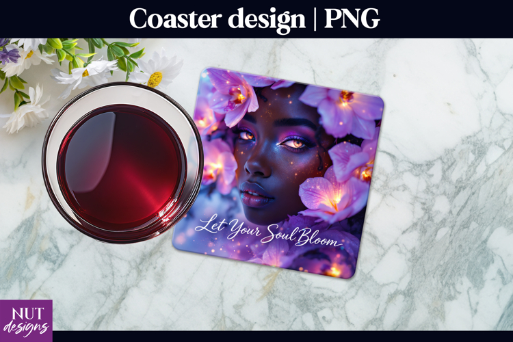 Inspirational quote Coaster Magical Women Coaster PNG