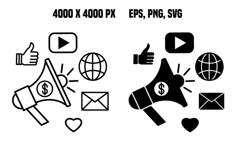 Digital Marketing Icons