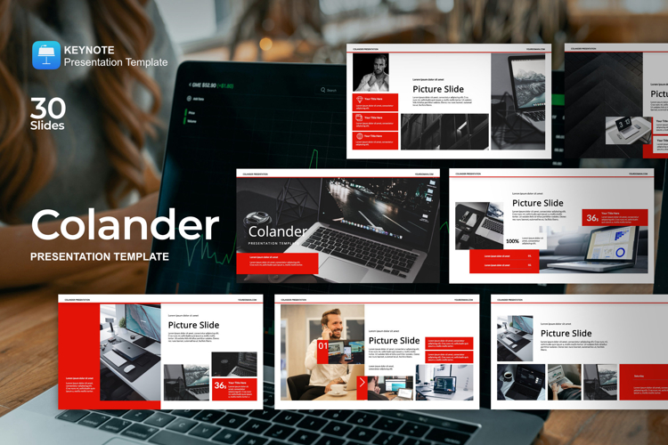 Colander Keynote Template