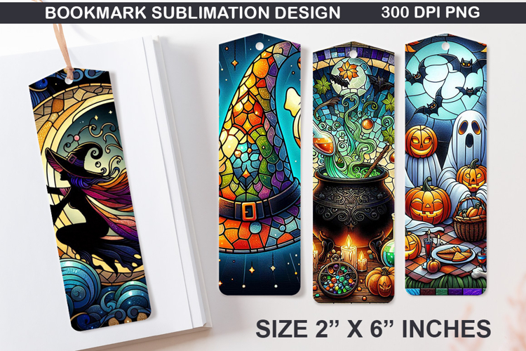 Bookmarks Sublimation - Halloween Holly Berries PNG Design