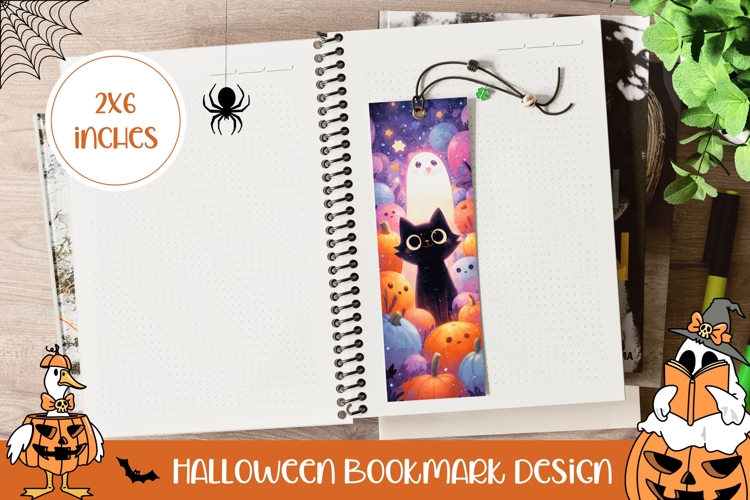 Printable Halloween Bookmark Image 20