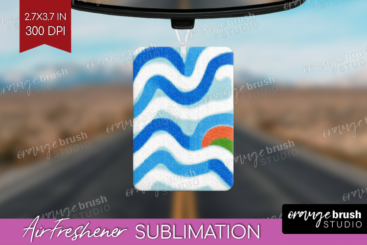 Abstract Doodle Air Freshener PNG - Modern Texture PNG