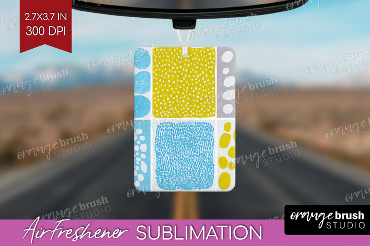 Abstract Doodle Air Freshener PNG - Modern Texture PNG