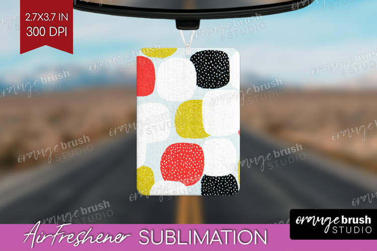 Abstract Doodle Air Freshener PNG - Modern Texture PNG