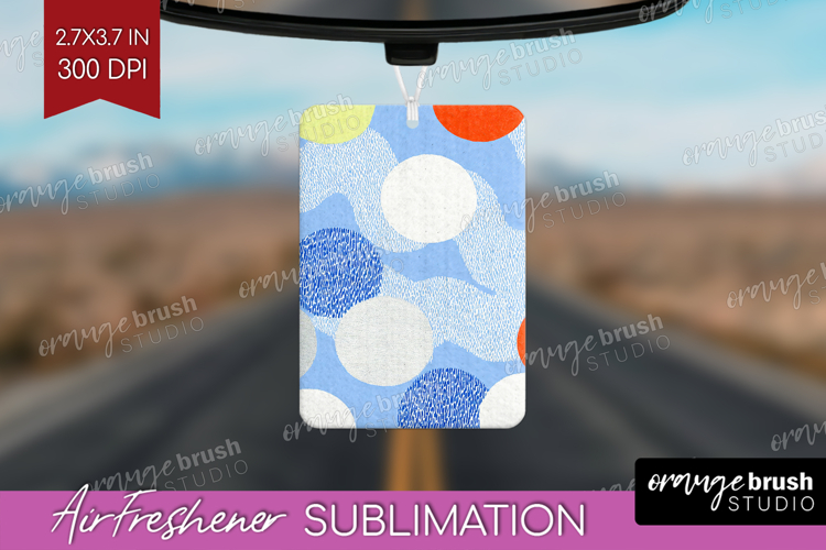 Abstract Doodle Air Freshener PNG - Modern Texture PNG
