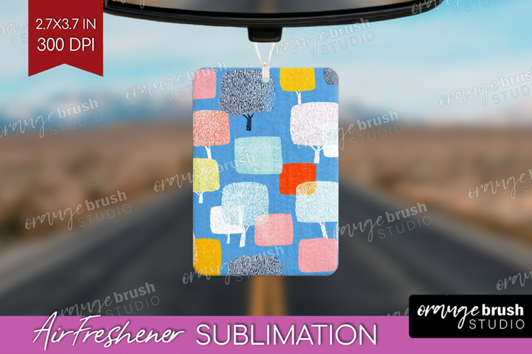 Abstract Doodle Air Freshener PNG - Modern Texture PNG