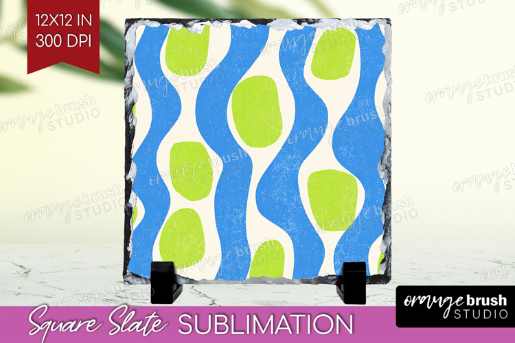 Abstract Doodle Slate PNG - Modern Texture Square Slate