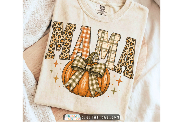 Fall Mama PNG | Mom Pumpkin PNG | Mama Autumn PNG