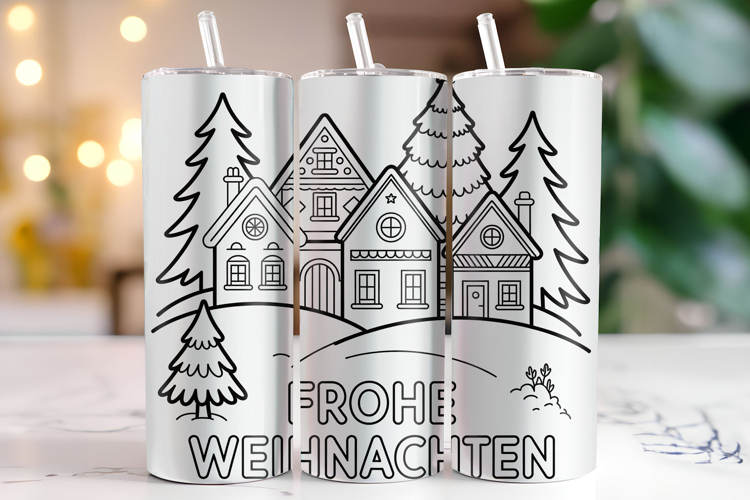 Christmas Tumbler Wrap Image 13