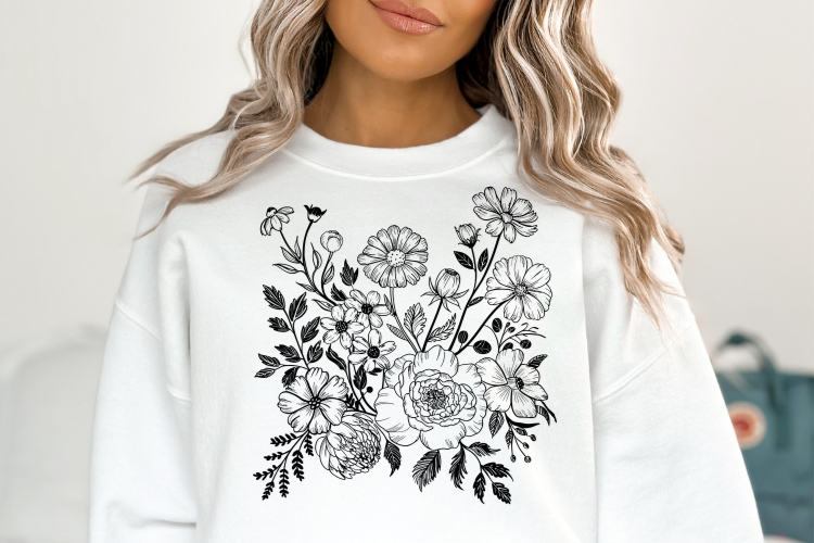 Flowers svg | Svg Files for Cricut | Shirt Svg