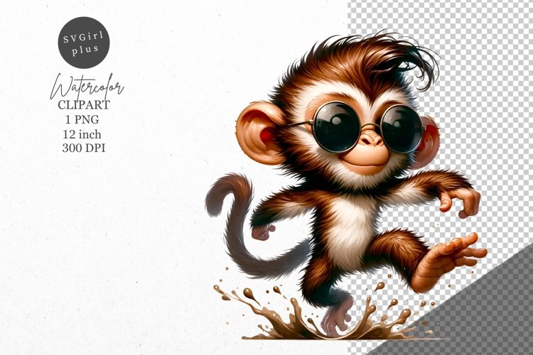 Monkey Clipart Image 9