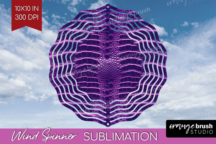 Animal Print Wind Spinner Sublimation PNG - Animal Skin