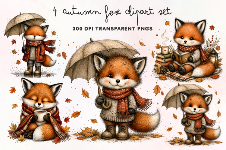 Woodland Animal Clipart Image 5