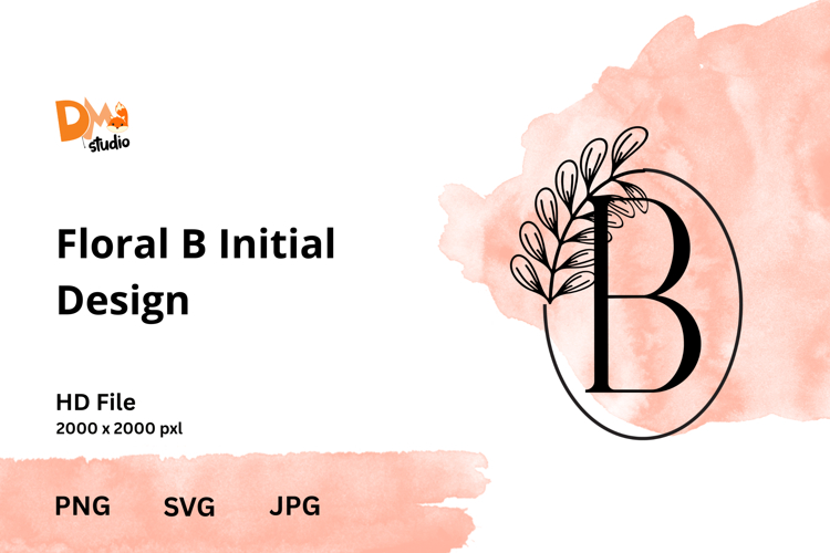 The Floral Initial Design