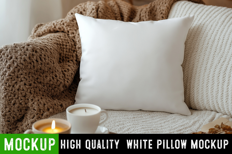 White Pillow Mockup,Mockup,Pillow Mockup Home Decor Designs