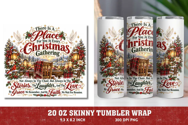 Light of the World 20oz Tumbler Wrap, Christian Christmas Na