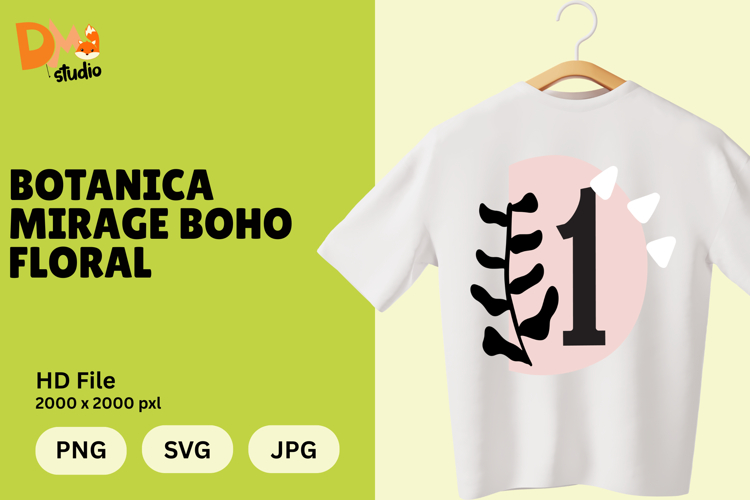 Botanica Mirage Boho Floral Monogram