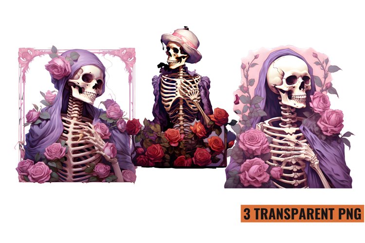 Skeleton Clipart Image 7