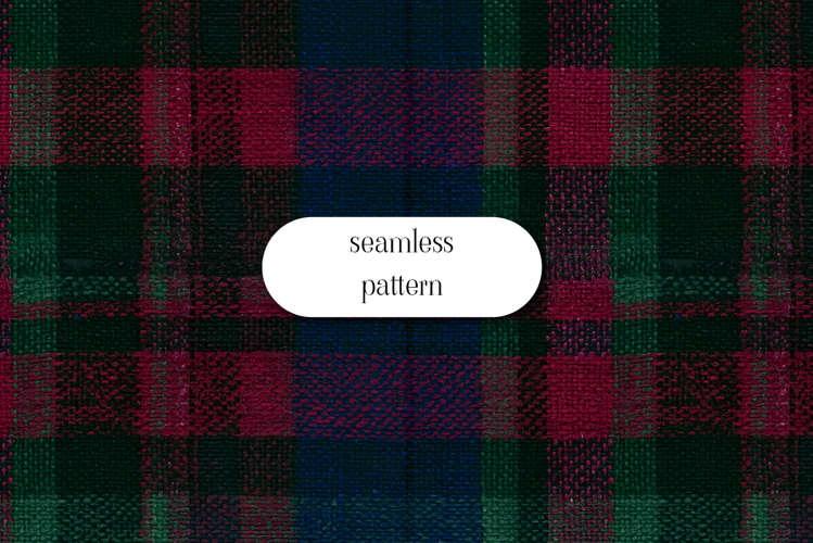 Christmas Tartan Plaid Seamless Pattern Digital Paper