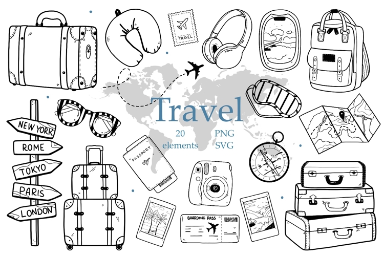 Suitcases Png