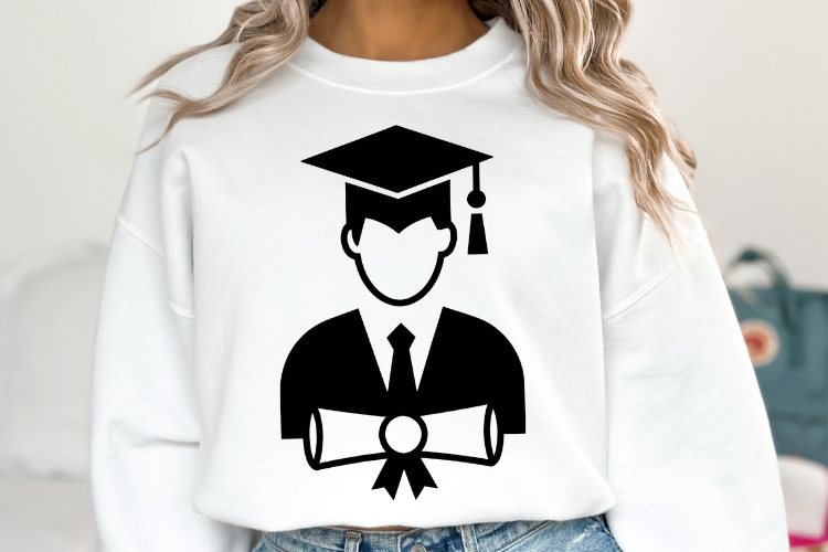 Graduation Silhouette Image 10
