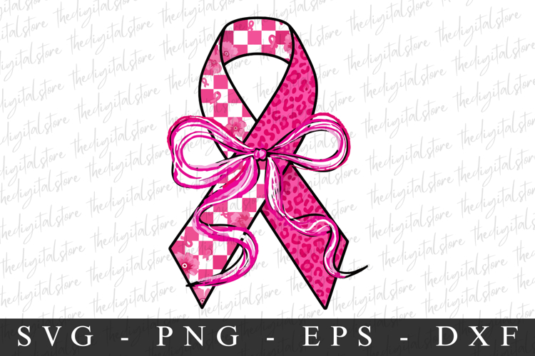 Pink Ribbon| Breast Cancer SVG | Pink Ribbon