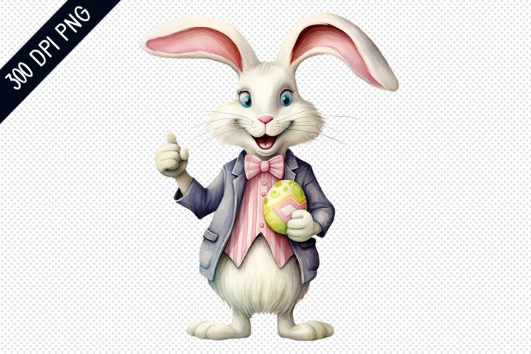 Easter Bunny Sublimation - Bunny Sublimation Design