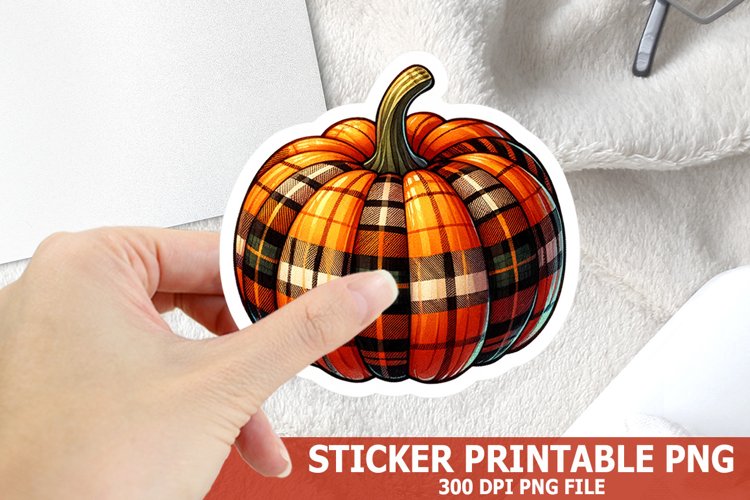 Pumpkin Howdy Sticker| Halloween Pumpkin Sticker