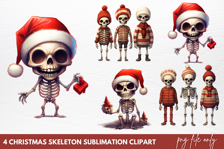 Dancing Skeleton Clipart Image 15