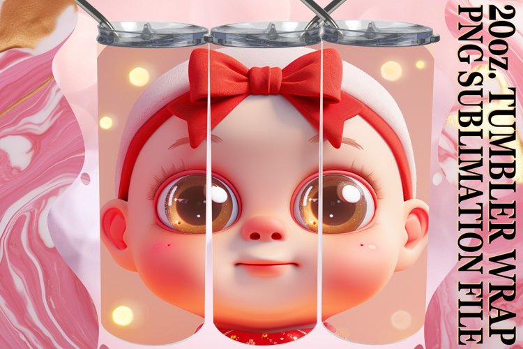 Christmas Tumbler Wrap Image 2