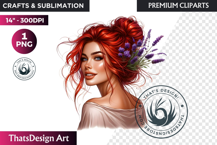 Lavender Clipart PNG, French Country Botanical sublimation