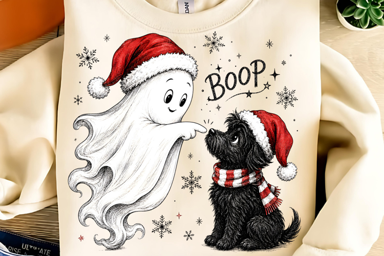 Christmas PNG, Trending Christmas PNG, Ghost PNG, Dog PNG