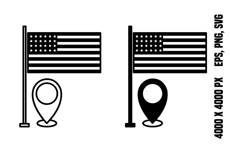 United States Icons example image 1