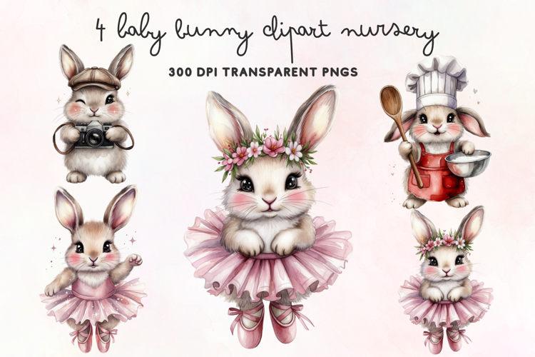 Cute Bunny Png Image 14