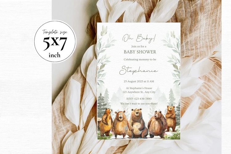 Baby Shower Invitation Template 202