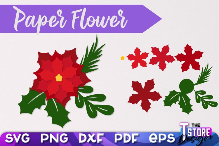 Paper Flower SVG Design | Flower SVG Design | Mother’s Day