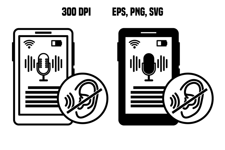 Speech to Text Icons